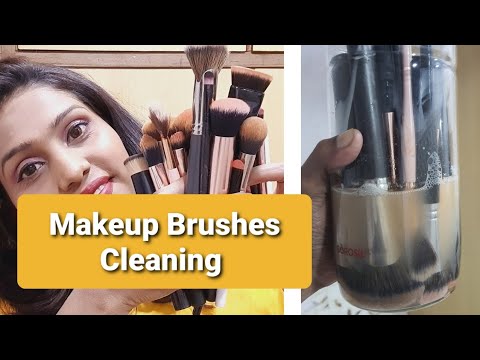 HOW TO CLEAN MAKEUP BRUSH /My Gorgeous Ways/Megha Sutar.