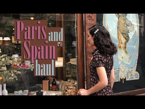 Haul: Everything I bought in Paris and Spain! | Carolina Pinglo