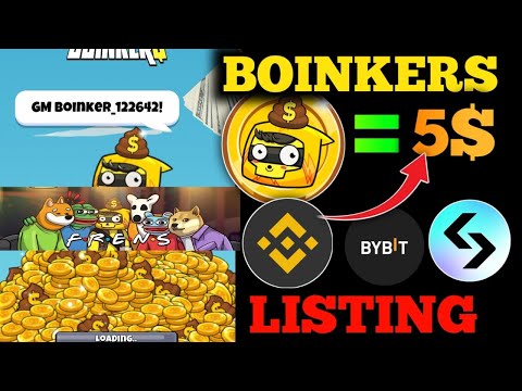 Boinkers Airdrop Listing Date Tokens Withdrwal Start | Boinkers airdrop useless airdrop |Not Listing