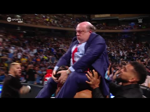 The Bloodline Powerbombs Paul Heyman - WWE Smackdown 6/28/24 (Full Segment)