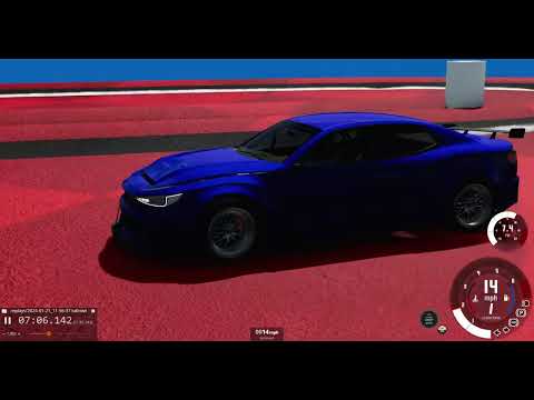 BeamNG.Drive's longest race track || 1 lap 21 minute race