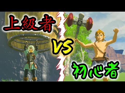 初心者と上級者(?)の遊び方の違いnoob vs pro【ブレワイ】