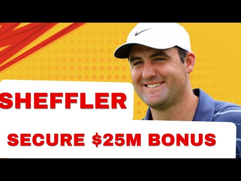 "Scottie Scheffler Secures $25M Bonus, Capping Off a Record-Breaking PGA Tour Season in Style"