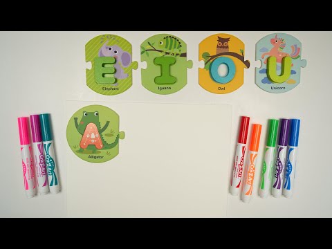 Teach Toddlers How to Write Letters!