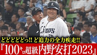 【どどどど】勝利目指して全力疾走 『100㌔超級 内野安打 2023』【ど迫力っ!!】