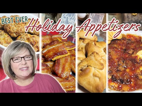 The BEST Holiday Appetizers - Quick and Easy Stress-Free Christmas Appetizers and Savory Snacks