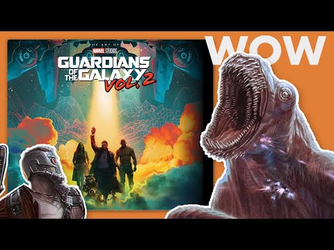 The Art of Guardians of the Galaxy Vol. 2 ✨ 4K ✨ Flip Through Artbook