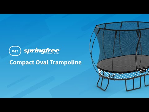 Springfree Compact Oval Trampoline O47