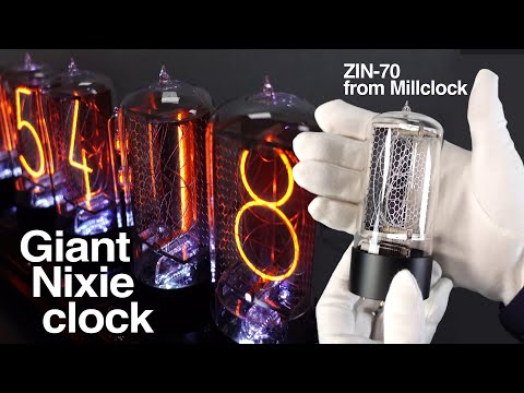 Biggest new Nixie clock