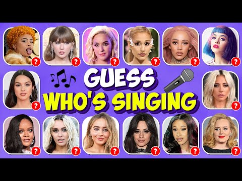 Guess Who’s Singing: FEMALE EDITION 🎵🎤