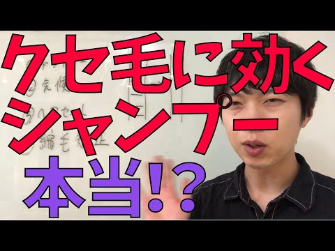 クセ毛に効くシャンプーやヘアオイルは本当なのか！？