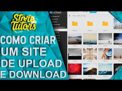 Como criar um site de Downloads e Uploads ‹ 2018 ›