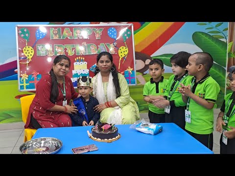 Lavik's bday #celebration #school #nursery #dance #fun #cakecutting