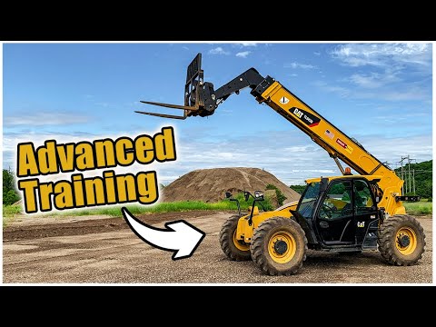 How to Drive a Forklift - Advanced | Telehandler Forklift Training