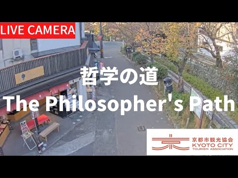 【LIVE】京都  哲学の道ライブカメラ（京都市観光協会公式）／The Philosopher’s Path, Kyoto Live camera