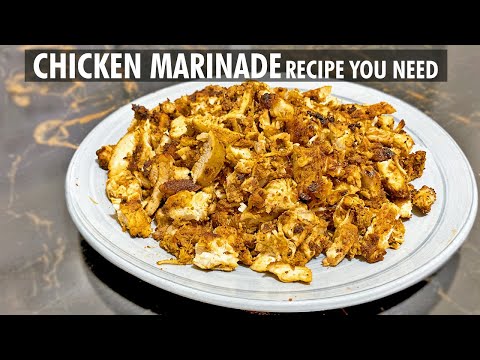 CHICKEN TIKKA MARINADE Recipe You Need to Try Now! |Chicken Preservation| Store for 2-3 Months #cook