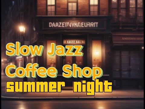 4K Coffee Shop with Smooth Piano Jazz Music for Relaxing, Studying, and Working