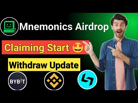 Mnemonics airdrop new update || Mnemonics airdrop withdrawal || Mnemonics airdrop claim update