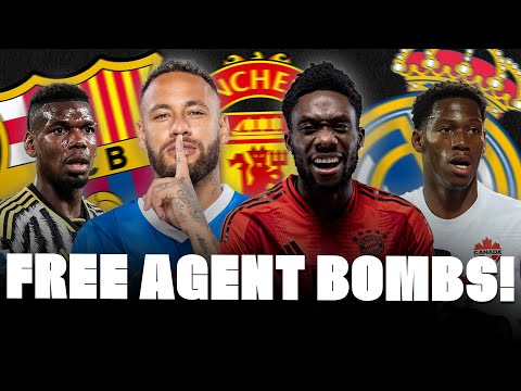 🚨 POGBACK UNITED? DAVID BARÇA AND MORE! DAVIES AND REAL MADRID, NEYMAR…