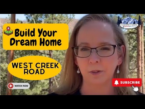 Build Your Dream Home 15421 West Creek Road 80863 | Electric & Community Water Access