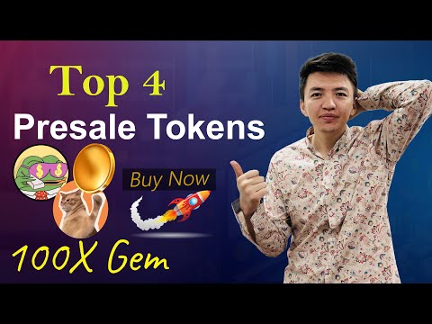 Top 4 Presale Tokens to Buy Now | Buy Presale Projects Before Altseason | Presale Token 100X Gem