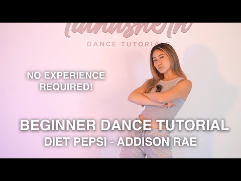 BEGINNER DANCE TUTORIAL | Diet Pepsi - Addison Rae Choreography