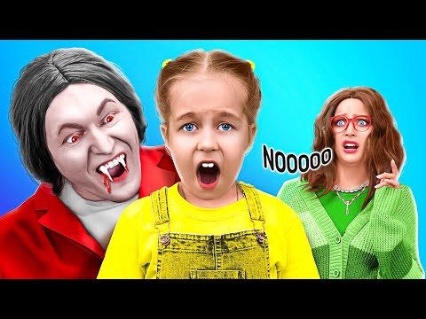 Broke Dad vs Rich Vampire Stepdad - My Daughter Is Missing!