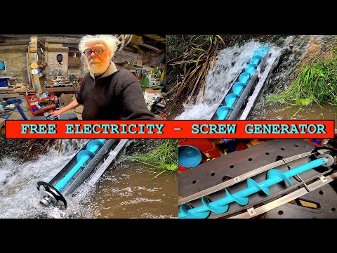 Free Electricity - Micro Hydro - Prof Simon