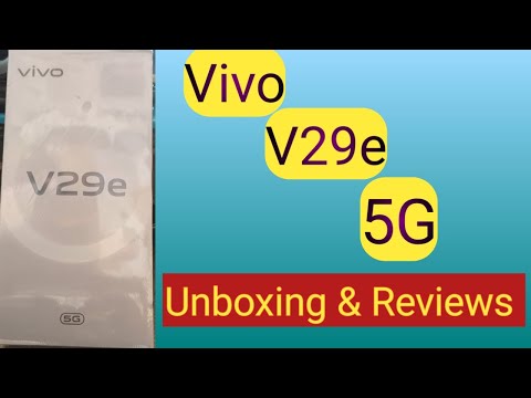 Vivo V29e 5G Unboxing and reviews||Best 5G phone