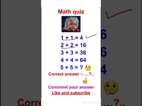 Math quiz 🤔🔥 #shorts #mathsquiz #trendingshorts