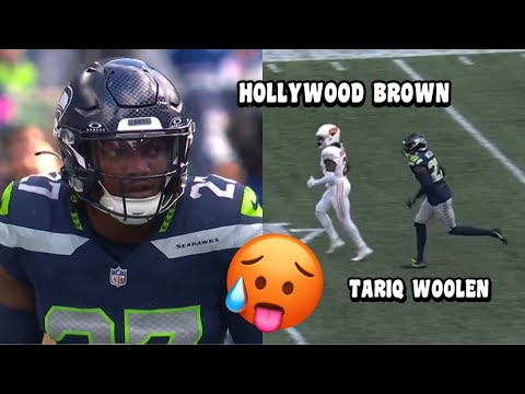 Hollywood Brown Vs Devon Witherspoon & Tariq Woolen 🔥😳 Cardinals Vs Seahawks 2023 highlights