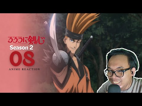 MANIAK PEDANG - Rurouni Kenshin S2: Kyoto Disturbance EPISODE 8 REACTION INDONESIA