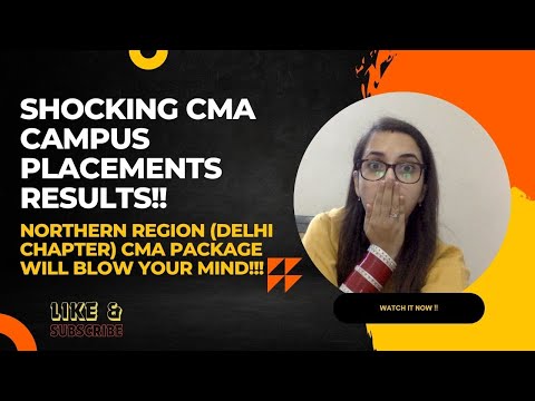 SHOCKING CMA CAMPUS PLACEMENTS RESULTS! DELHI CHAPTER RESULTS WILL BLOW YOUR MIND! #cmacampus2024