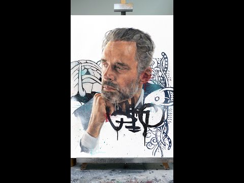 Jordan Peterson INSANELY Realistic Oil Painting