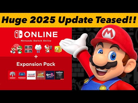 Nintendo Teases HUGE 2025 Update For The NSO + Expansion Pack 👀