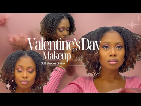 Gorgeous Valentine's Day Makeup | Super Simple Soft Pink Look