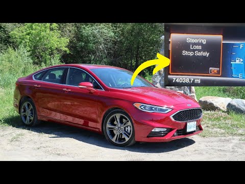 “Steering Loss, Stop Safely” Warning in Ford vehicle. The reasons