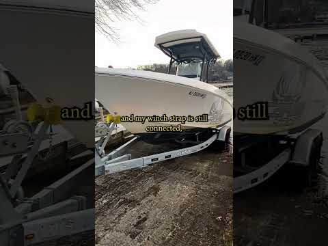 How To Back Your Boat Up to the Ramp: Boat Trailering with Bridge Marina #shorts