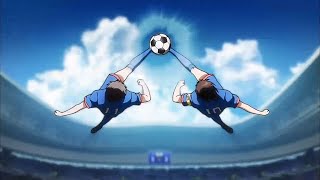 Tsubasa and Misaki Twin Overhead Kick  - Captain Tsubasa Special (2019)