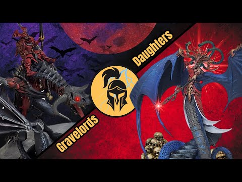 Age of Sigmar 4th Edition Battle Report: Morathi and Bowsnakes vs Prince Vhordrai and Blood Knights!