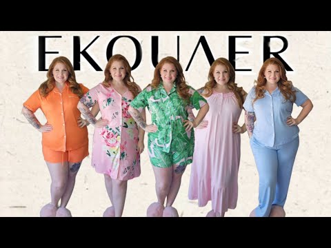 Ekouaer Sleepwear Try-On Haul | March 2024