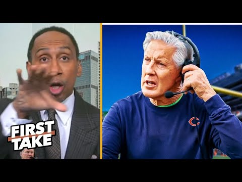 FIRST TAKE | Chicago's season will be saved - Stephen A on Carroll interested in Bears coaching job