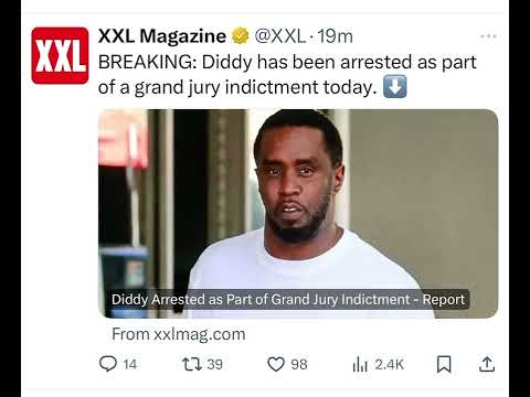 Diddy do it? Breaking News Diddy Arrested 😳