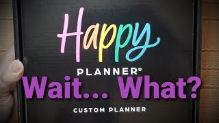 Happy Planner Custom Planner