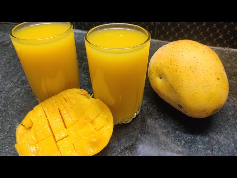 Mango frooti recipe||healthy and tasty||Homemade mango frooti recipe||chopping board ruchulu||frooti