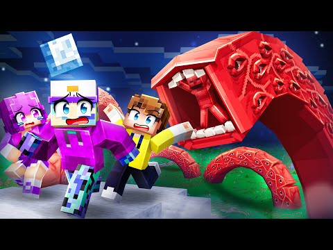 We Survived the Train Eater in Minecraft…