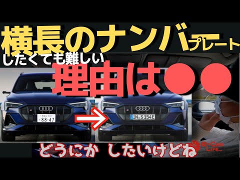 海外のような ナンバープレートにならないか？　簡単ではない理由はあの仕組み！　【五味やすたか 切り抜き】