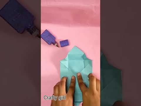 #shorts diy origami box/simple and easy way/#diy #craft#origami