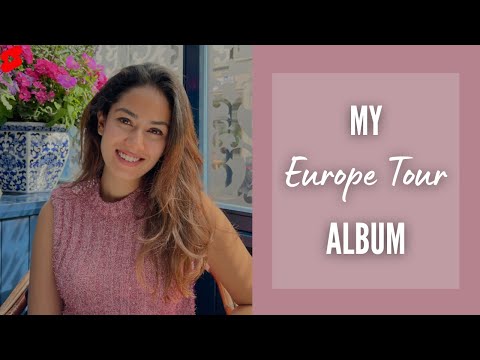 My EUROPE TOUR ALBUM | Mira Kapoor #shorts