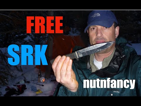 Free Blade Cold Steel SRK: HOF Woods Special from BHQ